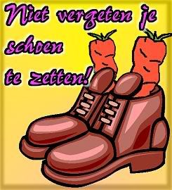 Niet vergeten je schoen te zetten Niet vergeten je schoen te zetten