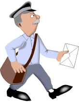 Lopende Postbode Lopende Postbode