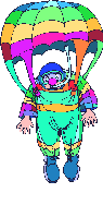 Gekleurde Parachutist Gekleurde Parachutist