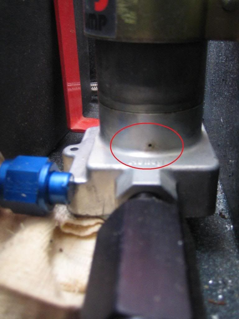 Holley Fuel Pump Leaking