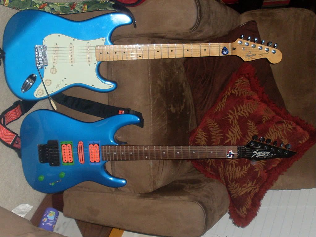 Squier HM3 with Squier Strat both MIK E9