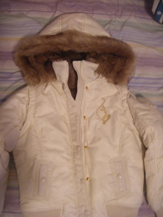 BABY PHAT - detachable fur / hood (brand new with tag XS)$100