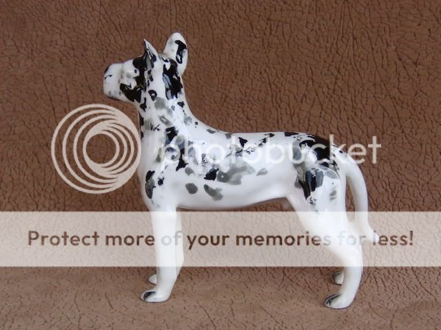 Vintage ORION Harlequin GREAT DANE Dog  