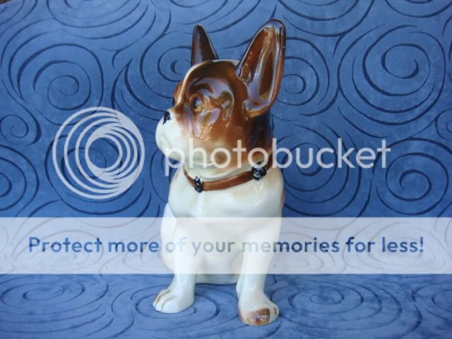 Vintage FRENCH BULLDOG Dog Figurine  