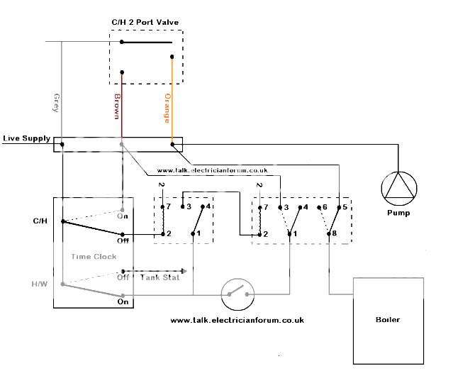 Pipe Stat Wiring - Plumbing & Central Heating - Forum: FREE Help and ...