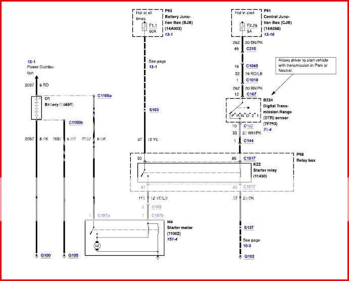 Whereis the starter relay | 4.6L Based Powertrains | Crownvic.net