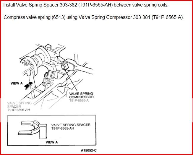 Ford valve spring compressor tool otc-7928 #7