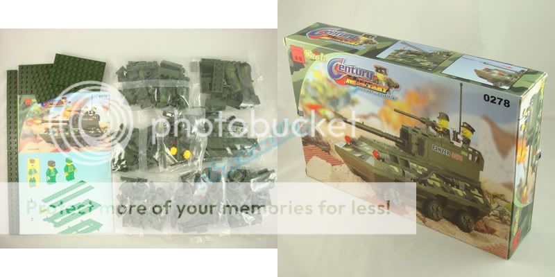 Military army enlighten Building Block Brick Set #0278  