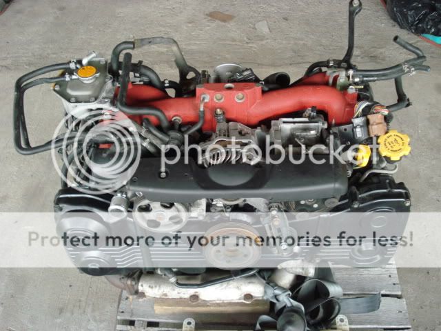 FS (tn) 2004 04 Subaru wrx sti engine 2.5l turbo engine