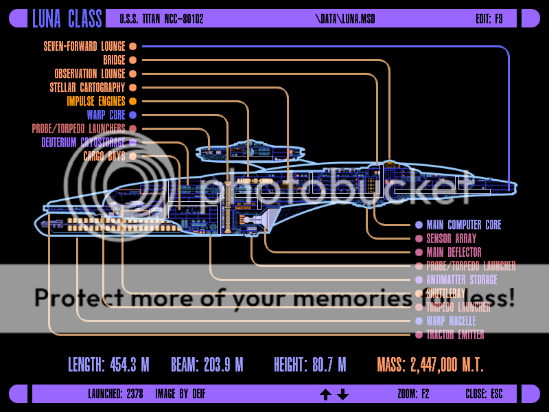 Nebula class schematic | Page 3 | The Trek BBS