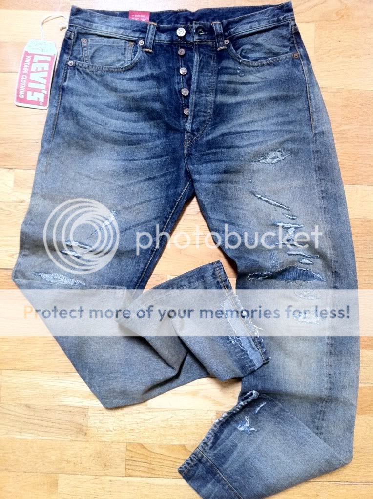 525 NWT LEVIS LVC 1947 501 SAVAGE JEANS 32 DENIM VINTAGE SUPREME NBHD 